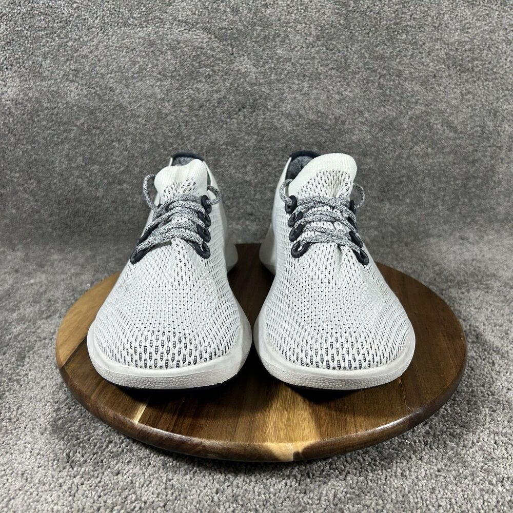 Allbirds Tree Dasher TD Mens Size 12.5 White Knit Athletic Running Shoes Used - Picture 3 of 11